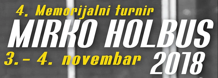 Rezultati turnira Mirko Holbus 2018